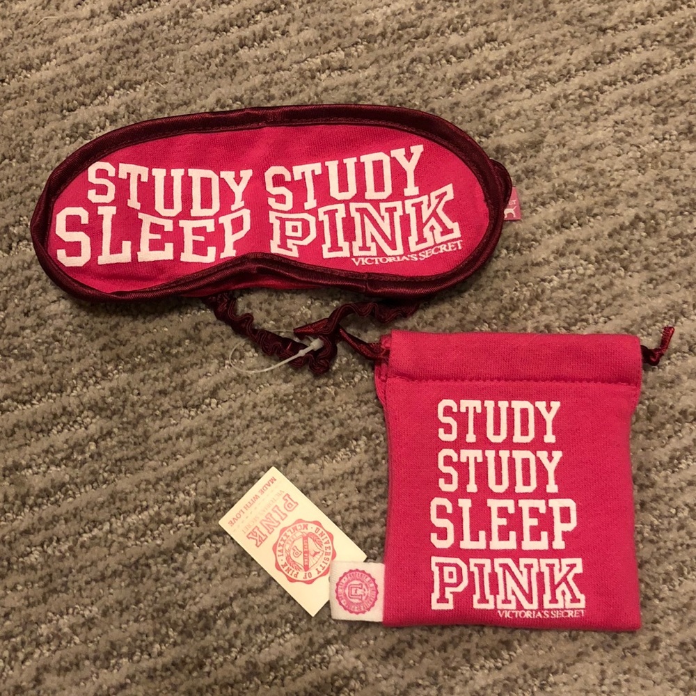 Victoria’s Secret STUDY STUDY SLEEP PINK Mask